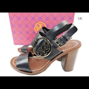 Tory Burch Grant Leather City Sandal